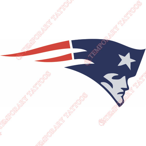 New England Patriots Customize Temporary Tattoos Stickers NO.600